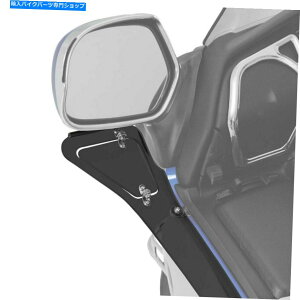 Windshield Show Chrome - 52-665U - �X���[�N�㑤���̃f�t���N�^�[2001-2016�z���_�S�[���h�E�B���O Show Chrome - 52-665U - Smoke Upper Side Wind Deflector 2001-2016 Honda Goldwing�y���s�A���i�z