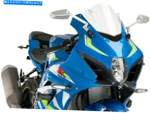 Windshield 鈴木gsxr1000 / r / xのためのクリア#9013WのためのPuig 3mm Zレーシングのフロントウィンドスクリーン#9013W Puig 3mm Z Racing Windscreen Clear #9013W for Suzuki GSXR1000/R/X