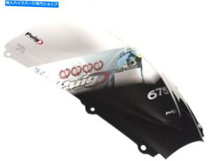Windshield Puig Racing Windscreen�N���A�����f�C�g�i675 2006-2008 Puig Racing Windscreen Clear Triumph Daytona 675 2006-2008�y���s�A���i�z