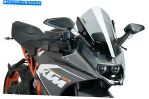 Windshield PUIG 7004H[VOtgEBhXN[CgX[N PUIG 7004H Racing Windscreen Light Smoke