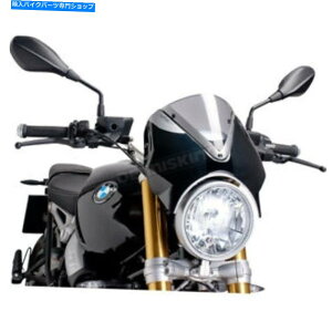 Windshield Puig Hi-TechǐyʉRetrovision Windshird - 7012H Puig Hi-Tech Parts Light Smoke Retrovision Windshield - 7012H