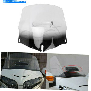Windshield 24 "Goldwing 1800 GL1800I[fBI/K̂߂̃tgKXXN[+GAt[xg 24" Windshield Wind Screen+Air Flow Vent For Goldwing 1800 GL1800 Audio/Comfort