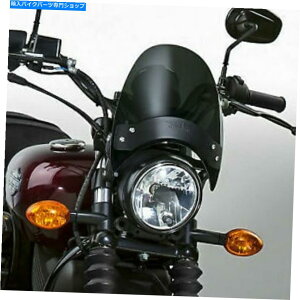 Windshield iViTCNwbhCgtCXN[EChV[h - ubN}Eg - N2535-002 National Cycle Headlight Flyscreen Windshield - Black Mount - N2535-002