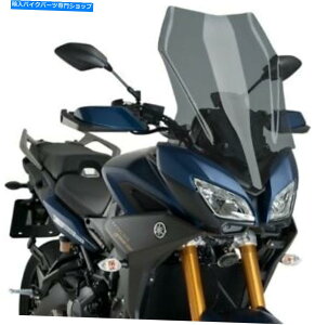 Windshield vCOc[EBhXN[_[NX[NX[N9725FtBbg}ng[T[900 GT /g[T[900 Puig Touring Windscreen Dark Smoke #9725F fits Yamaha Tracer 900 GT/Tracer 900