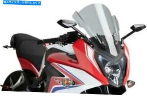 Windshield sM̃c[OtgEBhXN[̉7595Hz_CBR650F / CBR650F ABS 2014-2015 Puig Touring Windscreen Smoke #7595H Honda CBR650F/CBR650F ABS 2014-2015