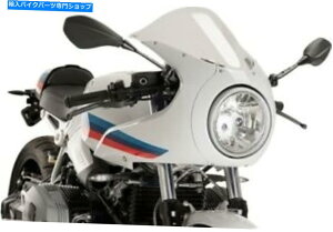 Windshield Puig 3mm���[�V���O�t�����g�E�B���h�X�N���[���N���A��9402W BMW R Ninet Racer 2017-2018 Puig 3mm Racing Windscreen Clear #9402W BMW R nineT Racer 2017-2018�y���s�A���i�z