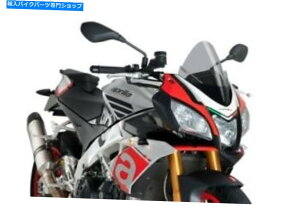 Windshield Puig 3mm Z[X̃tgEBhXN[CgX[N7615H Aprilia Tuono 1100 2015-2018 Puig 3mm Z Racing Windscreen Light Smoke #7615H Aprilia Tuono 1100 2015-2018