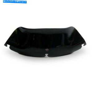 Windshield Klock Werks 6.5 �n�[���[�G���N�g��/�X�g���[�g�O���C�h�p�u���b�N�t���A�t�����g�K���X Klock Werks 6.5 Black Flare Windshield for Harley Electra / Street Glide