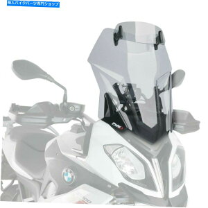 Windshield ツイライトスモークツーリングウインドシールドスクリーンビーサーBMW S1000XR 15 - 19 M7620H PUIG LIGHT SMOKE TOURING WINDSHIELD SCREEN WITH VISOR BMW S1000XR 15 - 19 M7620H