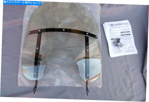 Windshield VOEMn[[H-DO\ȃtgKXt_[fCgX[N57400111 NEW OEM Harley H-D Detachable Windshield FL Softail Models Light Smoke 57400111