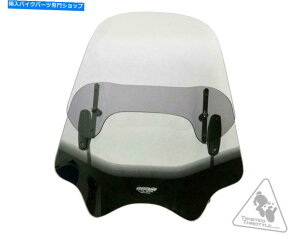 Windshield MRA�o���I�X�N���[��VNB�^�C�v�uA�v���j�o�[�T���I�[�g�o�C�̃t�����g�K���X - �X���[�N�O���[ MRA Vario Screen VNB Type A Universal Motorcycle Windshield - Smoke Grey�y���s�A���i�z
