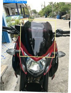 Windshield GSX-S750ubNJ[pI[goCANZT[Windshield Motozaa V1 MOTORCYCLE ACCESSORIE WINDSHIELD MOTOZAA V1 FOR SUZUKI GSX-S750 BLACK COLOR