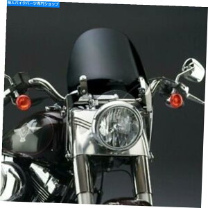 Windshield n[[_rbh\̂߂̍N21928XCb`u[h̕Ό̃eBghKX National Cycle N21928 Switchblade Deflector Tint Windshield for Harley Davidson