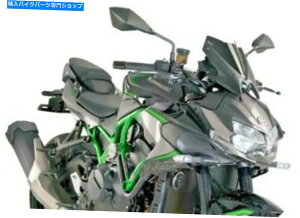 Windshield pCOtgKXNGX|[cJ[{bN2020-21Z H220506C PUIG Windshield NG Sport Carbon Look 2020-21 Kawasaki Z H2 #20506C