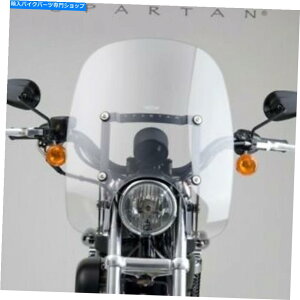 Windshield iViTCNXp^NAQR 18.5un[[ - _rbh\XL N21202pEChV[h National Cycle Spartan Clear QR 18.5" Windshield for Harley-Davidson XL N21202