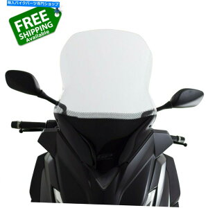 Windshield }nXmax 250 400tgtgKX72cm 2014-2017ubNNA Yamaha XMAX 250 400 Windscreen Windshield 72cm 2014-2017 Black&Clear