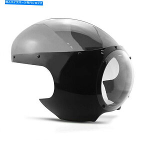 Windshield �J�t�F���[�T�[�w�b�h���C�g�t�F�A�����OT3���C�����G���t�B�[���h�R���`�l���^��GT 535/650�A�e�� Cafe-Racer Headlight Fairing T3 Royal Enfield Continental GT 535/ 650, Bullet�y���s�A���i�z