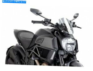 Windshield Puig Ducati DiavelX|[cXN[2nd Gen 2014+ Puig Ducati Diavel Sport Screen 2nd Gen 2014+