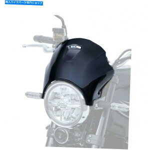 Windshield ERMAX 1503S6865�@�X�N���[�����^���b�N�u���b�N�t�����g�V�[���hZ900RS 18 Ermax 1503S6865 Nose Screen Metallic Black Windshield for Z900RS 18�y���s�A���i�z