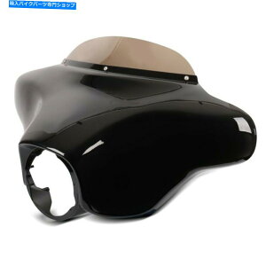 Windshield �n�[���[�_�r�b�h�\���c�[�����O���f��1996-2013�̂��߂̃X�N���[���Ƃ̊O���̃o�b�g�E�B���O�t�F�A�����O Outer Batwing Fairing with screen for Harley Davidson Touring Models 1996-2013�y���s�A���i�z