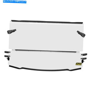 Windshield |XW[N[XP 1000 2017Nbh{X܂肽݃tgKX For Polaris Ranger Crew XP 1000 2017 QuadBoss Folding Windshield