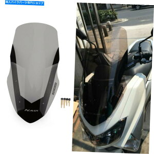 Windshield ABS Windscreen�t�����g�K���X�f�t���N�^�[�t�B�b�g���}�n16-18 NMAX155 N-MAX 155�X���[�NS3 ABS Windscreen Windshield Deflector Fit Yamaha 16-18 NMAX155 N-MAX 155 Smoke S3�y���s�A���i�z