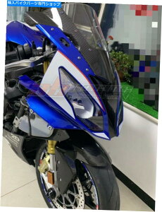 Windshield BMW S1000RR 2015-2018Yf@ۊDF̓ȕV[h̃tgXN[ BMW S1000RR 2015-2018 Wind shield WindScreen With Carbon Fiber Gray Transparent