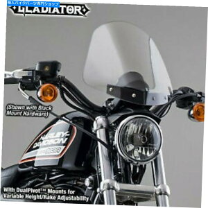 Windshield ATCNTCNmEBhV[hW /N}EgiCgFj NATIONAL CYCLE NATIONAL CYCLE GLADIATOR WINDSHIELD W/CHROME MOUNTS (LIGHT TINT)