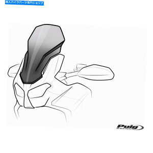 Windshield Puig 1281W�c�[�����O�X�N���[�� Puig 1281W Touring Screen�y���s�A���i�z