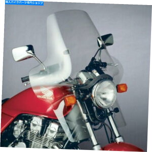 Windshield N8613-01�i�V���i���T�C�N���v���L�t�F�A�����O3�E�C���h�V�[���h�t�F�A�����O�N���A7/8  N8613-01 National Cycle Plexifairing 3 Windshield Fairing Clear 7/8�y���s�A���i�z
