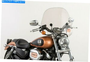 Windshield XbvXg[}[SS-10 VIPER WINDSHIEWSW /ubNn[hEFA7/8 "1" SS-10-T Slipstreamer Ss-10 Viper Windshield Smoke W/Black Hardware 7/8" & 1" SS-10-T