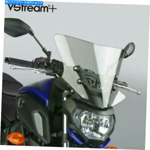 Windshield iViTCNVStream + Windshield Medium Light TinttBbgYamaha MT-07 2018 National Cycle VStream+ Windshield Medium Light Tint fits Yamaha MT-07 2018