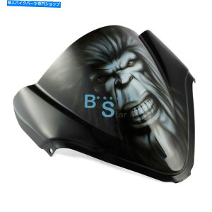Windshield GSXR 600 750̃tFAOI[goĈ߂̃GAubVAPẼtgKXhV[h Airbrushed Ape Windscreen Windshield For GSXR 600 750 Fairing motorcycle