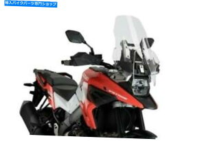 Windshield Puigc[OXN[NAXYLDL 1050XT V-STROM 2020 - 2021 Puig Touring Screen Clear Suzuki DL 1050 & XT V-Strom 2020 - 2021