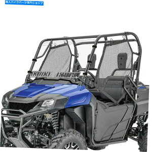 Windshield z_pCIjA700 14-16XpCNp[X|[cn[hR[gfAxgtgKX For Honda Pioneer 700 14-16 Spike Power Sports Hard Coat Dual Vent Windshield