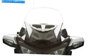 Windshield OEMSpyder RT AM CLEAR W / Chrome Adjustable Vented 25 "Windshield 219400435 OEM Can Am Spyder RT Clear w/ Chrome Adjustable Vented 25" Windshield 219400435