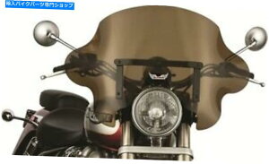 Windshield XbvXg[}XbvXg[}[SS34t@gEChV[h13 "X[N/e[p[ubN SLIPSTREAMER SLIPSTREAMER SS34 PHANTOM WINDSHIELD 13" SMOKE/TAPER BLACK
