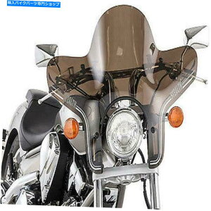 Windshield XbvXg[}[SS-20XeXEChV[h1C`n[hEFA - _[NX[NSS-20-T Slipstreamer SS-20 Stealth Windshield with 1in Hardware - Dark Smoke SS-20-T