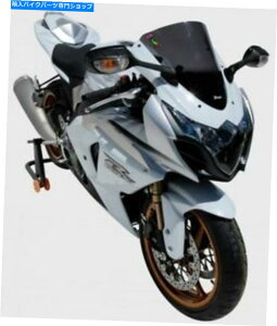 Windshield ERMAX 070403095 GSXR 1000 09-15CgubN̂߂AeromaxXN[ Ermax 070403095 Aeromax Wind Screen for GSXR 1000 09-15 Light Black