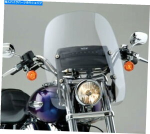 Windshield �n�[���[�_�r�b�h�\��N21301�p�i�V���i���T�C�N��16.25in�X�p���^���t�����g�K���X National Cycle 16.25in Spartan Windshield for Harley-Davidson N21301