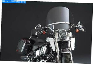 Windshield XCb`u[h̎O\ȃNA2AbvtgKXtBbgn[[_rbh\ Switchblade Detachable Clear 2-Up Windshield fits Harley-Davidson
