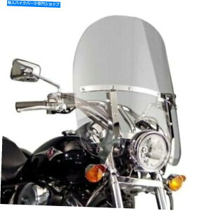 Windshield National Cycle - N21135 - �X�C�b�`�u���[�h2�A�b�v�t�����g�K���X�A�N���A National Cycle - N21135 - SwitchBlade 2-Up Windshield, Clear