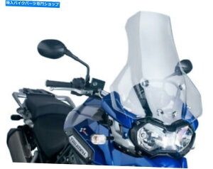 Windshield Puig 6000W�c�[�����O�E�B���h�X�N���[���N���A PUIG 6000W Touring Windscreen Clear�y���s�A���i�z