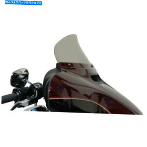 Windshield xXg6 "2014-2018n[[tzXflhx̂߂̉̉̕hKXXN[ Wind Vest 6" Light Smoke Windshield Wind Screen for 2014-2018 Harley FLHT FLHX