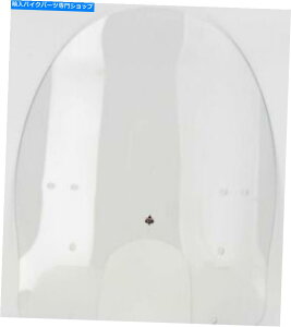 Windshield 16C`BtAr[{[h̃tgKXNbNɂ̓NAKW05-02-0235 16in. Flare Billboard Windshield Klock Werks Clear KW05-02-0235