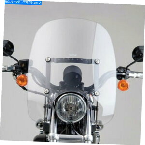 Windshield N21302iViTCNXp^EChV[hNANCbN[X17 " N21302 National Cycle Spartan Windshield Clear Quick Release 17"