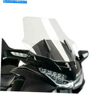 Windshield Honda Goldwing 1800 2018-2019 Puig 3160W�c�[�����O�N���A�X�N���[�� For Honda Goldwing 1800 2018-2019 Puig 3160W Touring Clear Screen�y���s�A���i�z