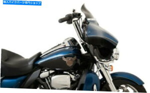 Windshield 2014-2017�n�[���[�c�[�����O�̂��߂�Klock werks 6.5in�u���b�N�t���A�t�����g�V�[���h Klock Werks 6.5in Black Flare Windshield for 2014-2017 Harley Touring�y���s�A���i�z