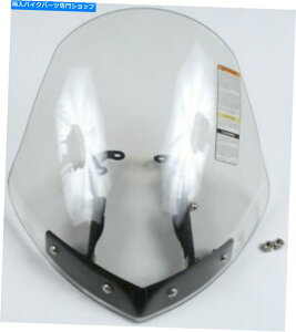 Windshield TCNmEBhV[hW /ubN}EgiCgFj NATIONAL CYCLE NATIONAL CYCLE GLADIATOR WINDSHIELD W/BLACK MOUNTS (LIGHT TINT)