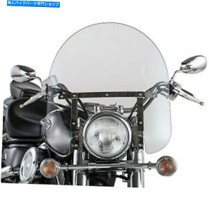 Windshield XbvXg[}SS30 WindShield Classic 17 "NA/NSS-30-17CQ Slipstreamer Ss30 Windshield Classic 17" Clear/Chrome SS-30-17CQ